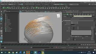 TUTORIAL 07 XGEN TRABAJANDO CON LAS PRIMITIVAS Y LA DENSIDAD DE XGEN MAYA AUTODESK 2025