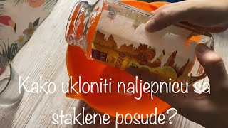 Trik za jednostavno uklanjanje naljepnice sa staklene posude