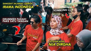 NIA DIRGHA DITELAN ALAM | DANGDUT JALANAN LOMBOK | IRAMA INDONESIA