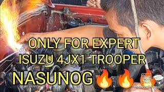 ISUZU 4JX1 TROOPER REPAIR funny moment..only for expert