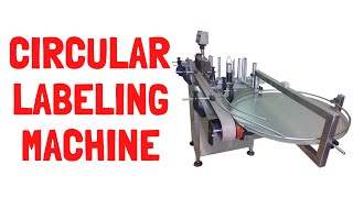 Circular labeling machine (LM-R160) by Ammar machinery