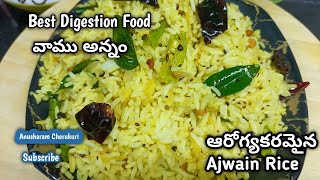 ఆరోగ్యకరమైన వాము అన్నం | Ajwain Rice వాము అన్నం | Vamu Annam | Vamu Rice in Telugu