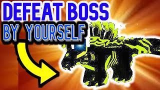 HOW TO DEFEAT WASTELAND BOSS BY YOURSELF | Dragon Adventures