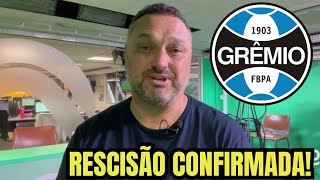 TCHAU E BENÇÃO! PEGOU AS MALAS E FOI EMBORA! DIRETORIA ANUNCIOU! NOTÍCIAS DO GRÊMIO