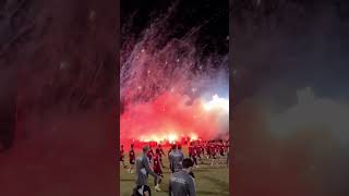 PYRO - Training before Panathinaikos - Olympiacos