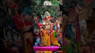 Umarkhadi cha Raja 2013 to 2024 #Ganpati# Bappa# morya# short# video#💖💖💖