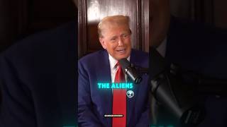 Donald Trump didn’t want to admit he was an alien himself 👽 💀#aliens