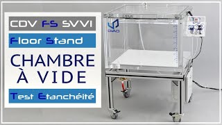 CDV FS SVVI Semi-Automatique | la plus grande CHAMBRE à VIDE de notre gamme