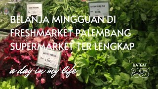 GROCERY SHOPPING DI FARMERS MARKET PALEMBANG 2022 - REVIEW PASAR MODERN PALEMBANG