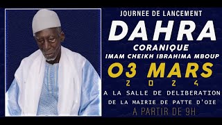 JOURNEE DE LANCEMENT DAARA MAME IBRIHIMA MBOUP AUX PLLES ASSAINIES...