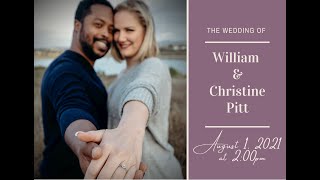 Wedding of Pastor Christine & Mr. William Pitt #MrMrsPitt8121