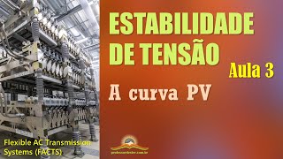 Estabilidade de tensão em sistemas elétricos (aula 3) – A curva PV