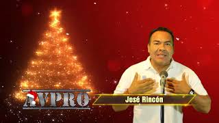 José Rincón presentando Video Navideño AVPRO 2022