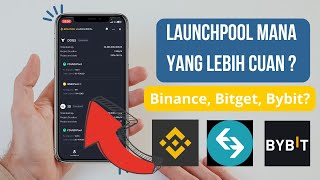 Perbedaan Launchpool di Binance Bitget Dan Bybit Bagusan Mana ⁉️