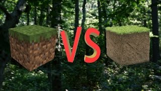 Minecraft vs Real Life