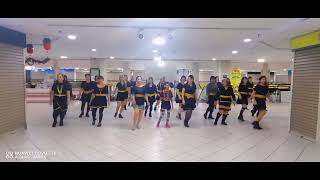 Tinggur Bulawan Line Dance - Demo By D'Sisters & Friends LDG @janetnldteamdance4819