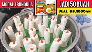 ide jualan 1000an dari kulit pangsit. UNTUNG BANYAK ‼️1 bungkus indomie jadi 50 buah‼️LARIS MANIS ‼️