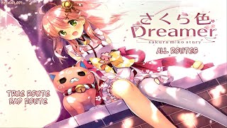 Sakura-iro Dreamer | Visual novel | Todos los finales | Sub español