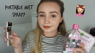 My Facial Skincare Favourites & Portable Mist Spray Review