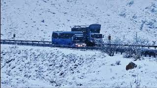 Snowfall in Quetta Balochistan 2023 January | جنوری سال 2023 کی بلوچستان میں پہلی خوبصورت برفباری