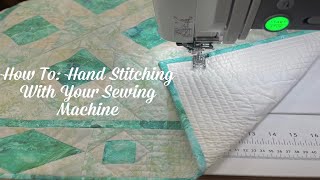 How to Make Sashiko Stitch with Sewing Machine! | Carolina Sew n Vac