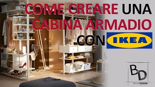 COME CREARE una CABINA ARMADIO con IKEA | Belula Design