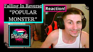 FALLING IN REVERSE - POPULAR MONSTER [REACTION] | NOW THIS ONE WAS EXTREMELY INTENSE!!!