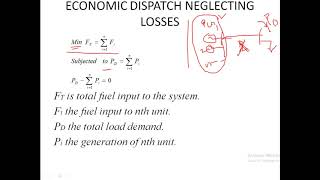 Economic operation of power system-Module 5 Part 2