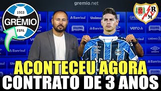 💥TARDE AGITADA! ACABOU DE CONFIRMAR! TORCIDA FICOU DOIDA! ÚLTIMAS NOTÍCIAS DO GRÊMIO HOJE!