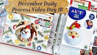 December Daily Process Video Day 18 - Ornaments and Stories