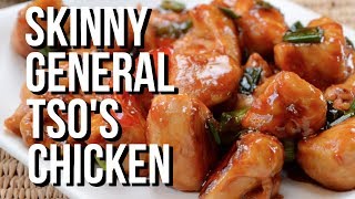 SKINNY GENERAL TSO'S CHICKEN // Weight Watchers Recipe // 8 Point Dinner