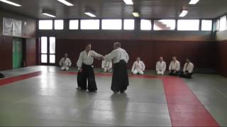 Stage d Aikido à Lievin sous la direction dce jean michel  Herbert 23 fev 2014 _1