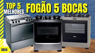 Qual o Melhor Fogão 5 Bocas? | Os 5 Melhores Fogões 5 Bocas em 2024!