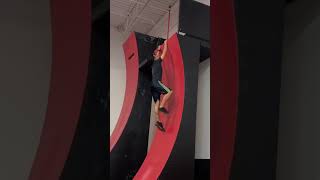 14.5’ Warped Wall! #ANW #ninjawarrior #training #parkour #fitness #lifestyle #sports #shorts