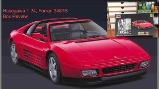 Hasegawa 1:24, Ferrari 348TS - Box Review