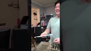 Opening a gag gift - poop chopper #toronto  #canada #justforfun #justforlaughs #justforamoment