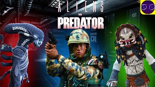 Aliens vs Predator (2010) СЫКУЮ ЗА МОРПЕХА часть 1