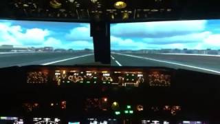 Boeing 737NG Simulator - CGO Take Off