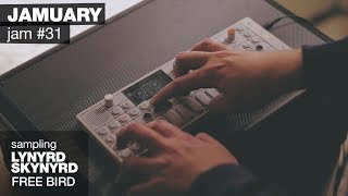 JAM 31 - Jamuary 2018 | Sampling Free Bird by Lynyrd Skynyrd | Teenage Engineering OP-1 | Beat a Day