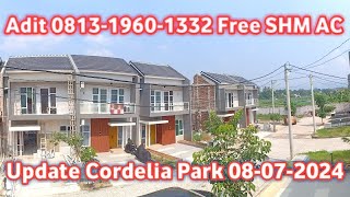 Perumahan Cordelia Park Update 08 Juni 2024 Rumah Murah Desain Mewah Banyak Bonus