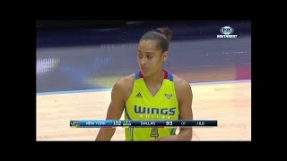 New York Liberty vs Dallas Wings Full Highlights 2017-06-15 WNBA