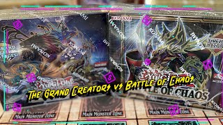 Yu-Gi-Oh! Booster box battle! Battle of Chaos VS The Grand Creators!