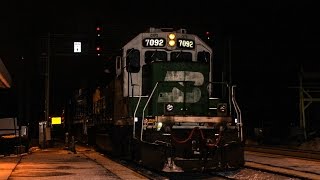 1080p HD: MUST SEE!!! BN (CEFX) 7092 West, CN B781 at Franklin Park IL. 1/10/15