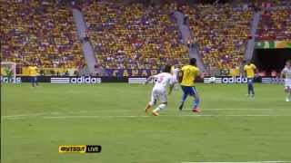 NEYMAR Fantastic GOAL! Brazil vs Japan 2013