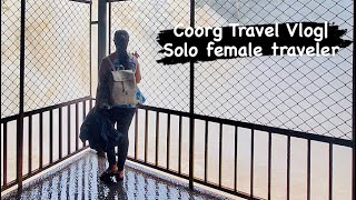 Travel Vlog-Coorg| solo female traveller