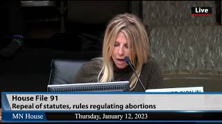 Michele Even Takes Down Pro-Abort Politicians in Committee