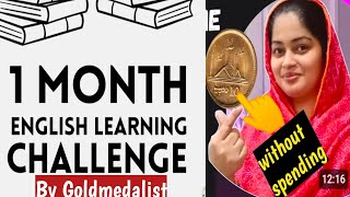 1 Month English Fluency Challenge! #english #fluentenglish