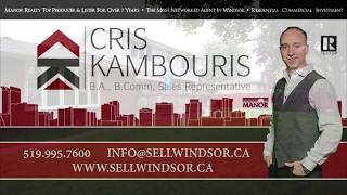 323 CADA , Tecumseh, - Cris Kambouris of Manor Windsor Realty Ltd.