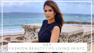 Q&A - New York, Food, Fashion, Travel, Career | Ask Jasmina | JASMINA PURI