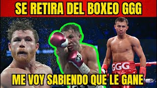 GOLOVKIN se RETIRA del BOXEO| a sus 40 AÑOS se ENFRENTARA con JOVEN PROMESA para la su PELEA RETIRO